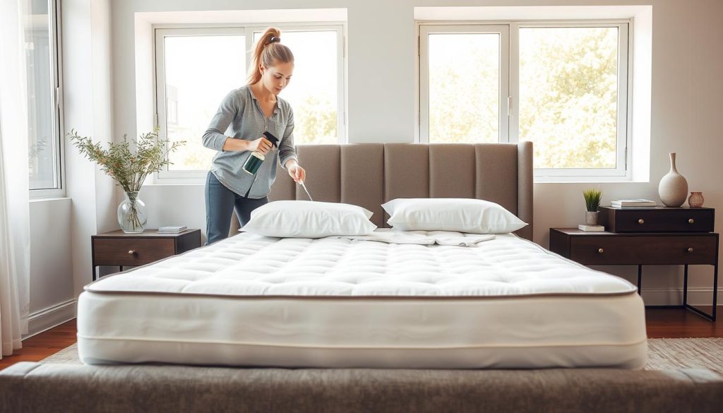 chemical free mattress cleaning