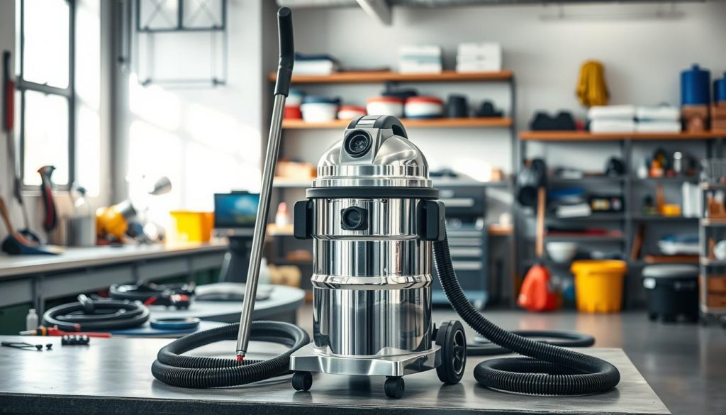 stainless steel wet and dry vacuum cleaner